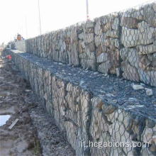 Dimensione mesh da 8x10 cm 3,05 mm Galvanizzato Gabion Box